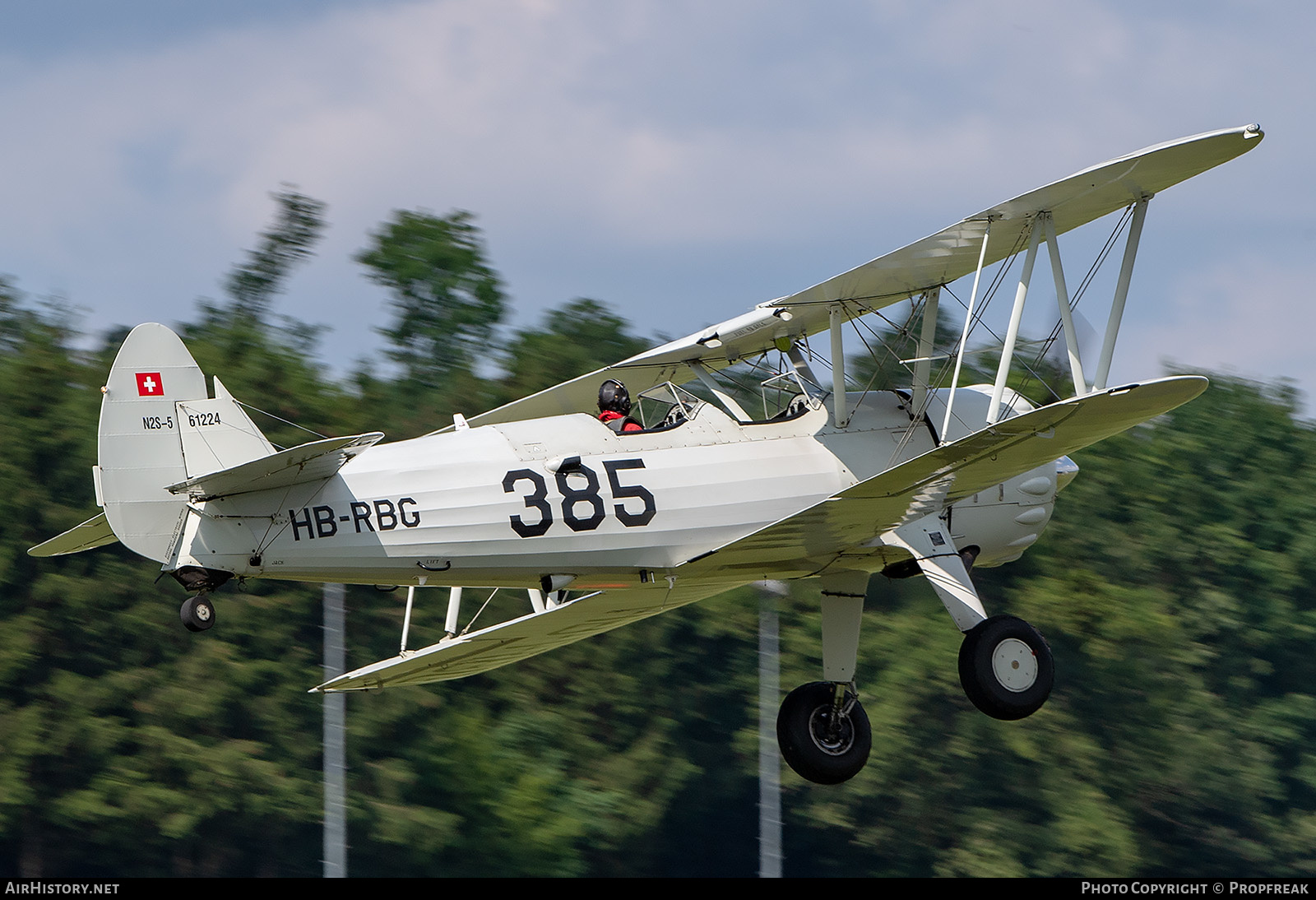 Aircraft Photo of HB-RBG / 61224 | Boeing N2S-5 Kaydet (E75) | FFA Museum - Fliegermuseum Fahrzeugmuseum Altenrhein | USA - Navy | AirHistory.net #583069