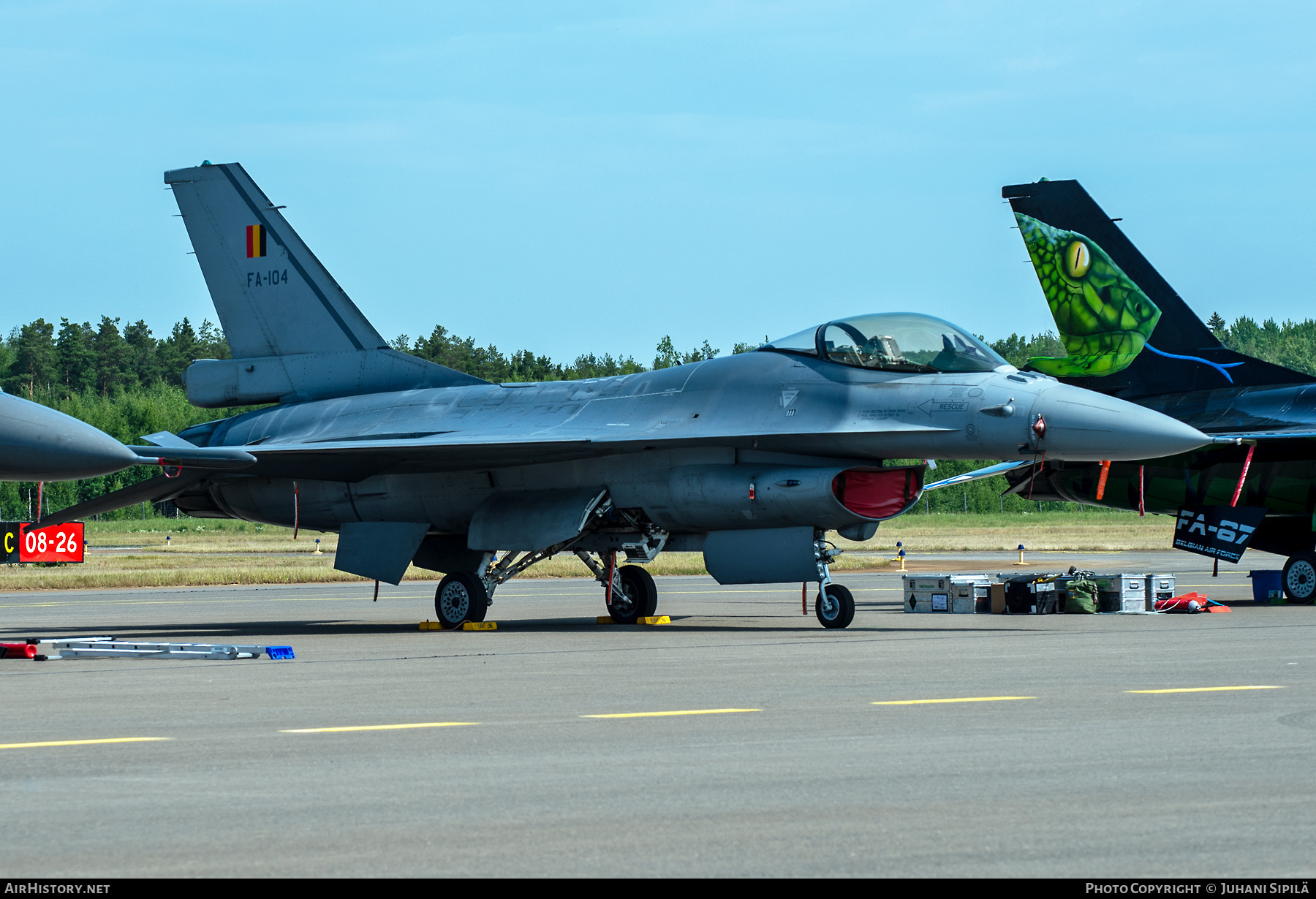 Aircraft Photo of FA-104 | General Dynamics F-16AM Fighting Falcon | Belgium - Air Force | AirHistory.net #583070