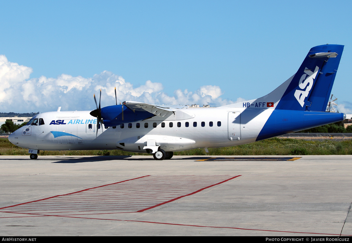 Aircraft Photo of HB-AFF | ATR ATR-42-320 | Farnair Europe | AirHistory.net #583081
