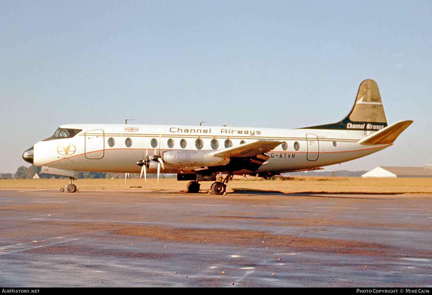 Aircraft Photo of G-ATVR | Vickers 812 Viscount | Channel Airways | AirHistory.net #583091