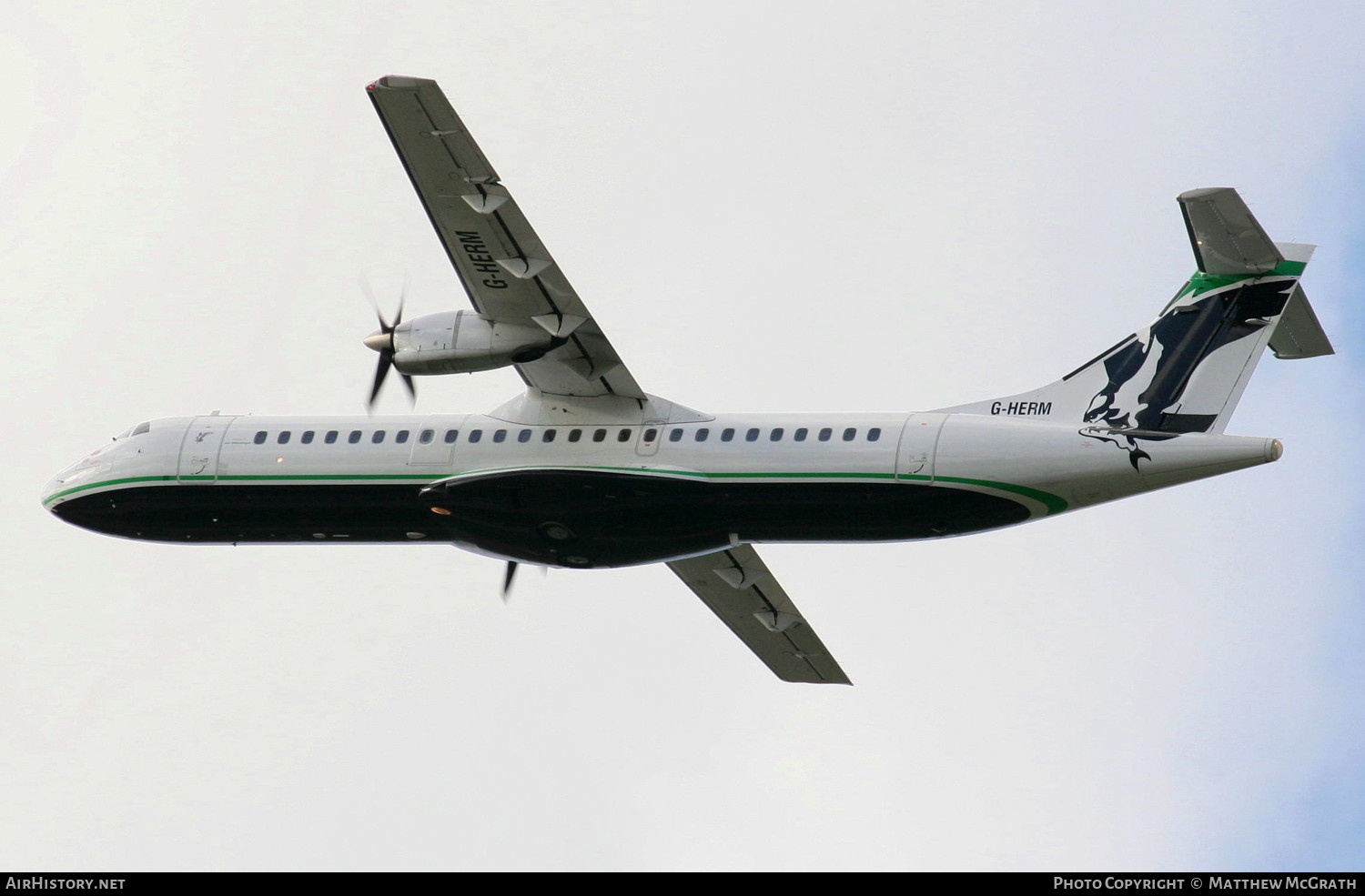 Aircraft Photo of G-HERM | ATR ATR-72-201 | Air Atlantique | AirHistory.net #583102