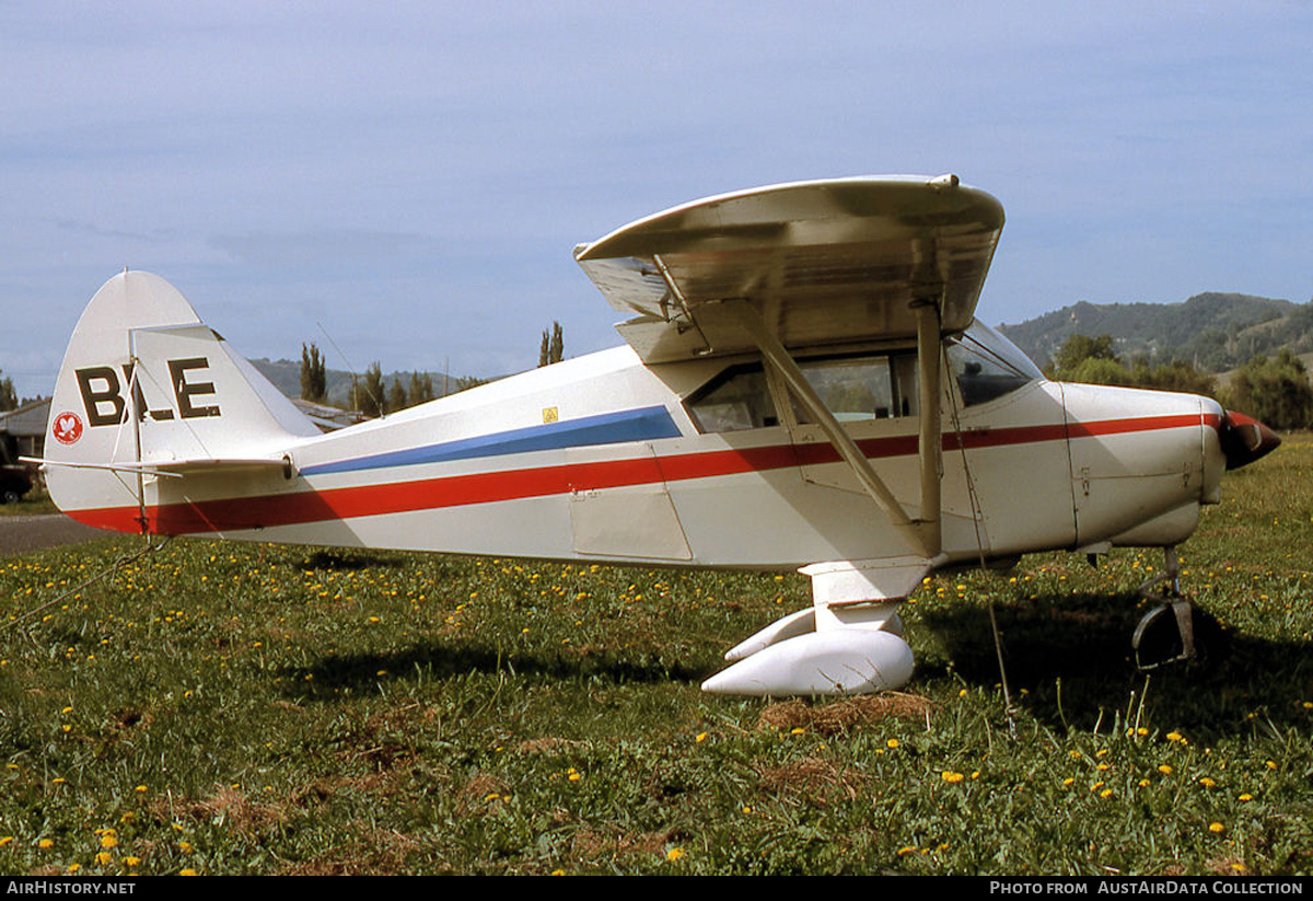 Aircraft Photo of ZK-BLE / BLE | Piper PA-22-150 Tri-Pacer | AirHistory.net #583103