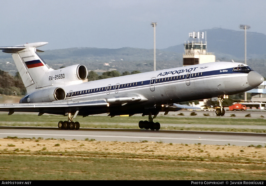 Aircraft Photo of RA-85650 | Tupolev Tu-154M | Aeroflot | AirHistory.net #583118