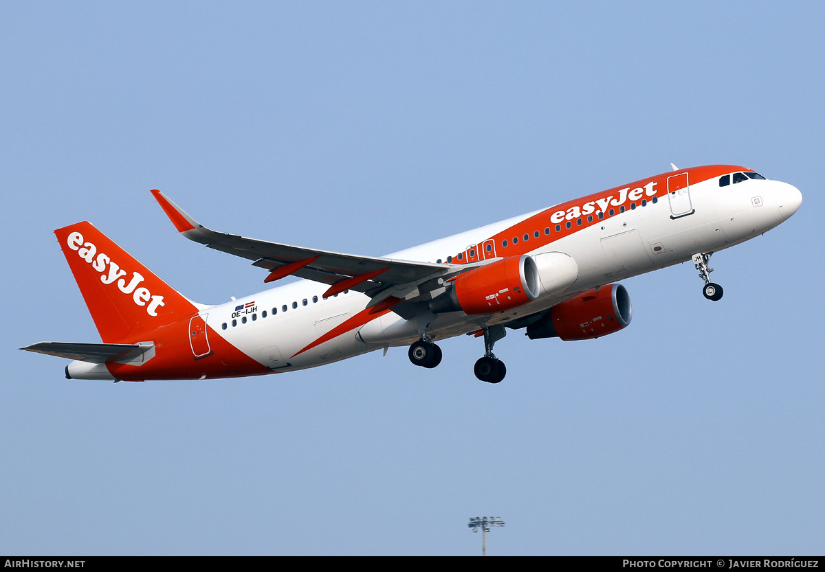 Aircraft Photo of OE-IJH | Airbus A320-214 | EasyJet | AirHistory.net #583126