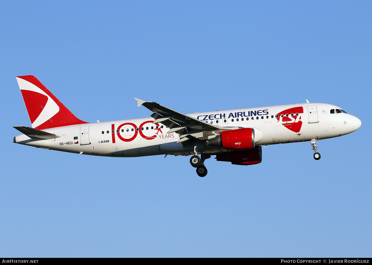 Aircraft Photo of OK-HEU | Airbus A320-214 | ČSA - Czech Airlines | AirHistory.net #583131