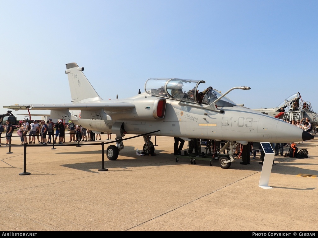 Aircraft Photo of MM55050 | AMX International AMX-T | Italy - Air Force | AirHistory.net #583134