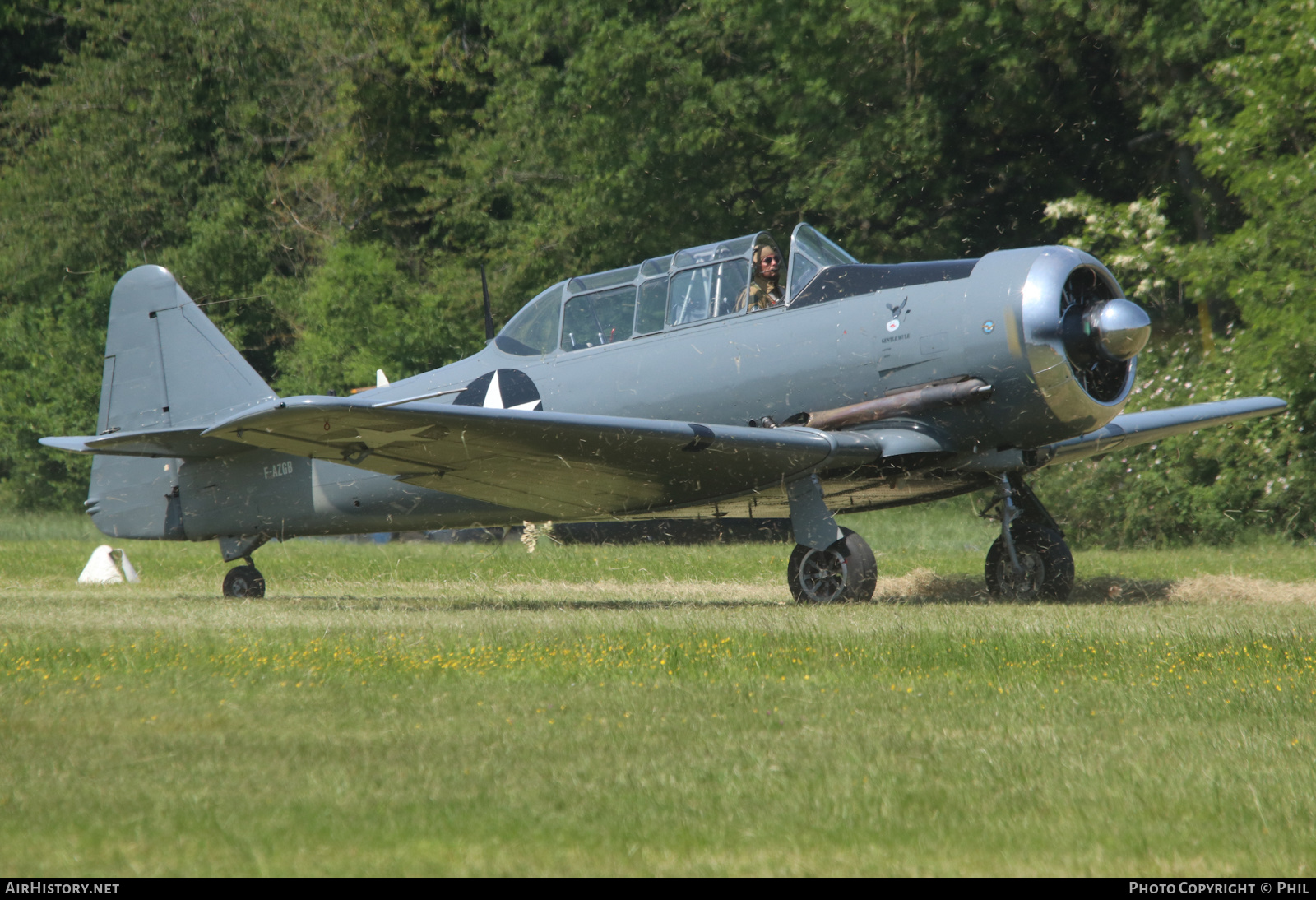 Aircraft Photo of F-AZGB | North American T-6J Harvard Mk IV | USA - Navy | AirHistory.net #583140