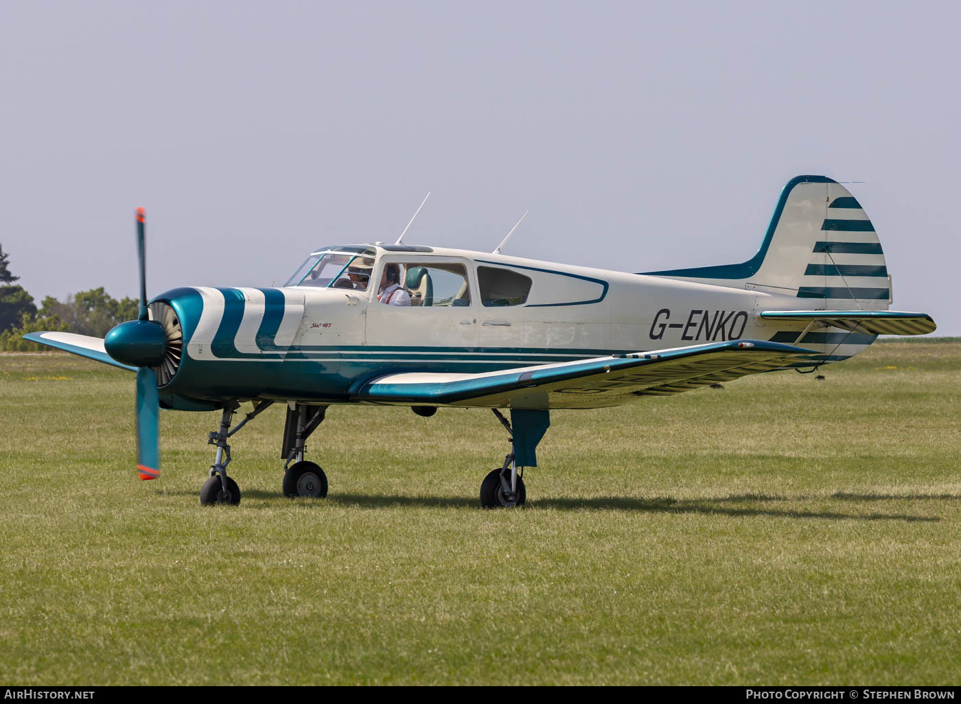 Aircraft Photo of G-ENKO | Yakovlev Yak-18T | AirHistory.net #583143