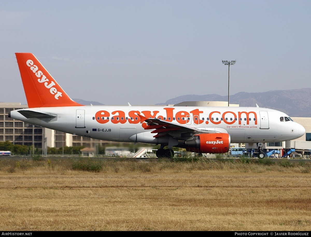 Aircraft Photo of G-EJJB | Airbus A319-111 | EasyJet | AirHistory.net #583154