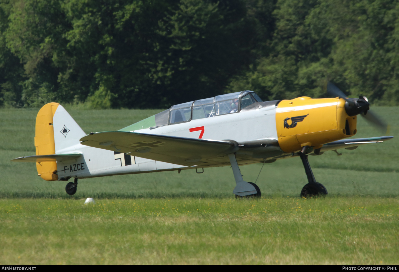 Aircraft Photo of F-AZCE | Pilatus P-2-06 | Germany - Air Force | AirHistory.net #583161