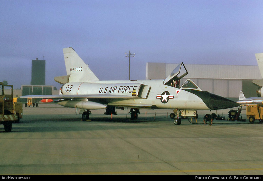 Aircraft Photo of 59-0008 / 0-90008 | Convair F-106A Delta Dart | USA - Air Force | AirHistory.net #583193