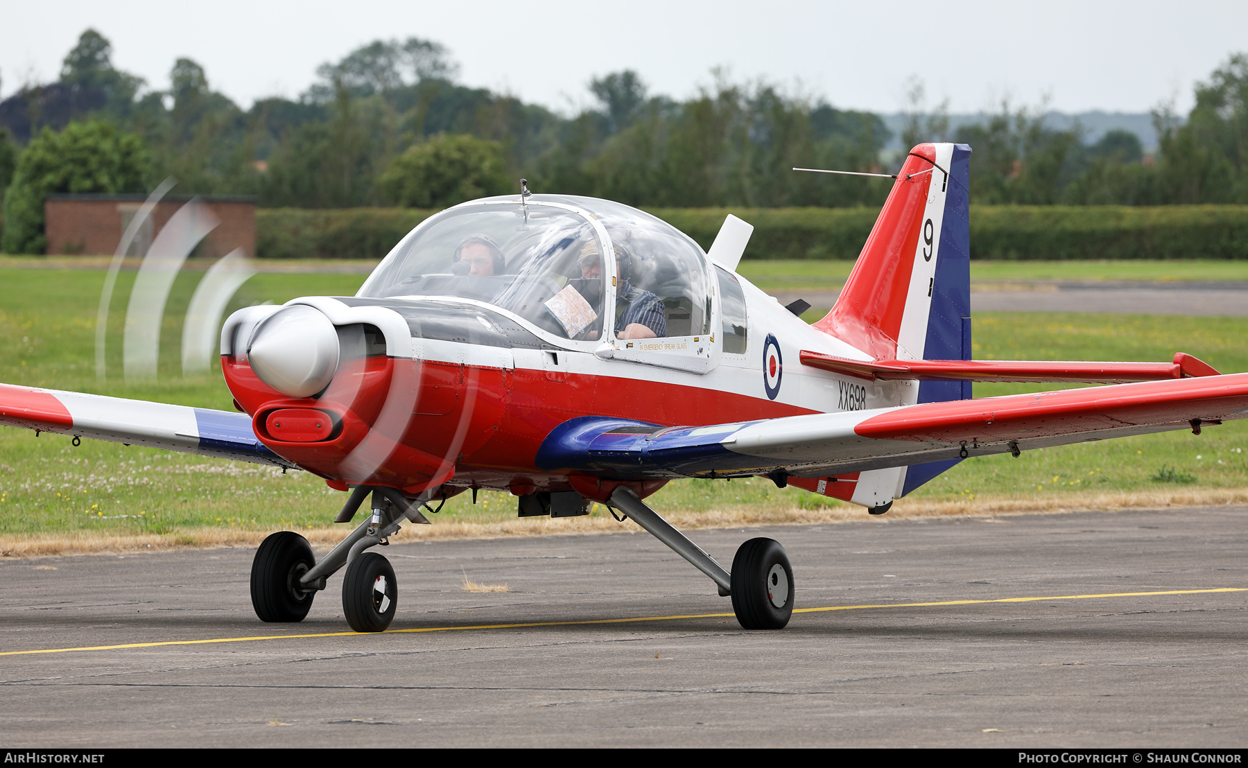 Aircraft Photo of G-BZME / XX698 | Scottish Aviation Bulldog 120/121 | UK - Air Force | AirHistory.net #583197