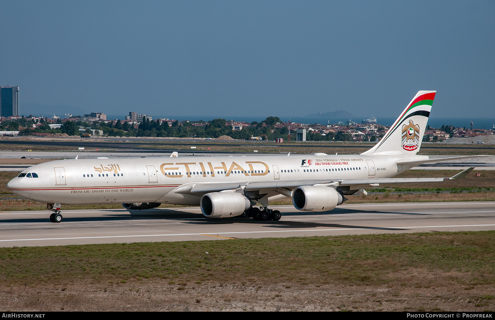 Aircraft Photo of A6-EHD | Airbus A340-541 | Etihad Airways | AirHistory.net #583216