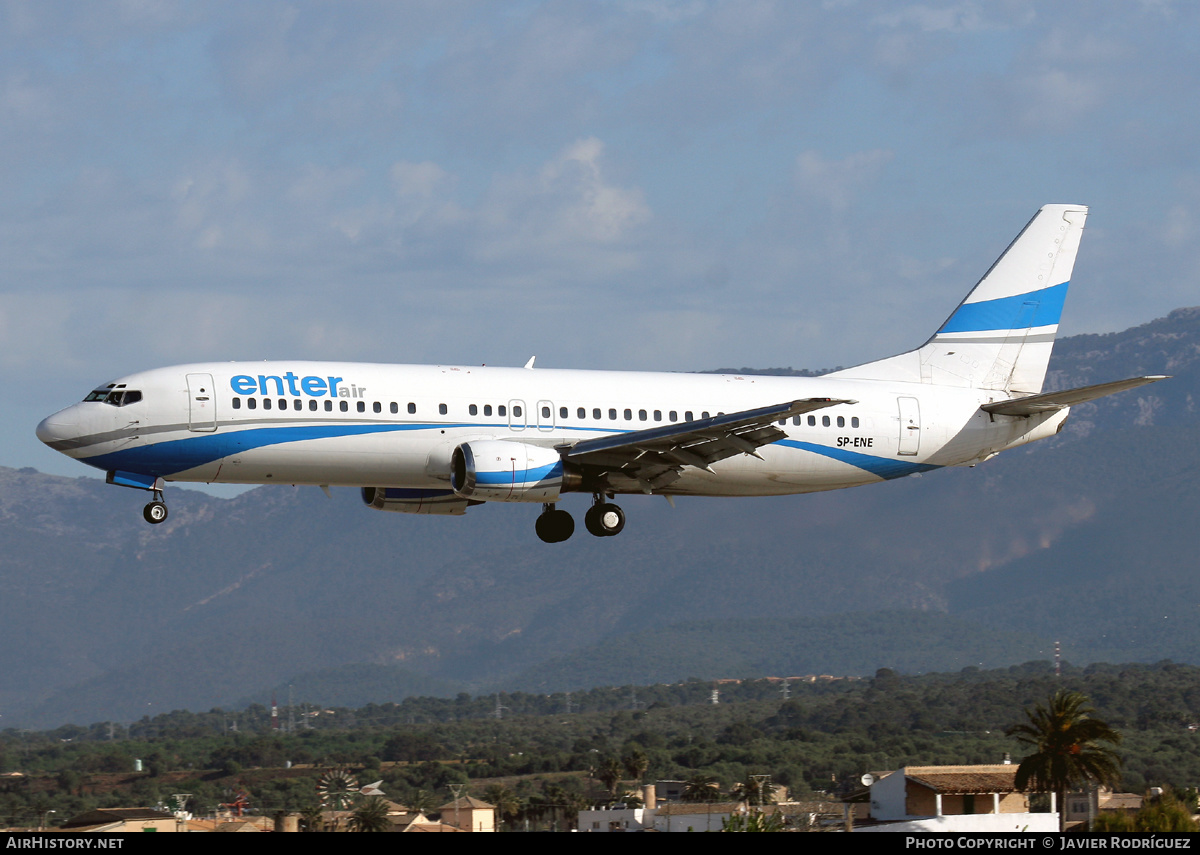 Aircraft Photo of SP-ENE | Boeing 737-4Q8 | Enter Air | AirHistory.net #583217