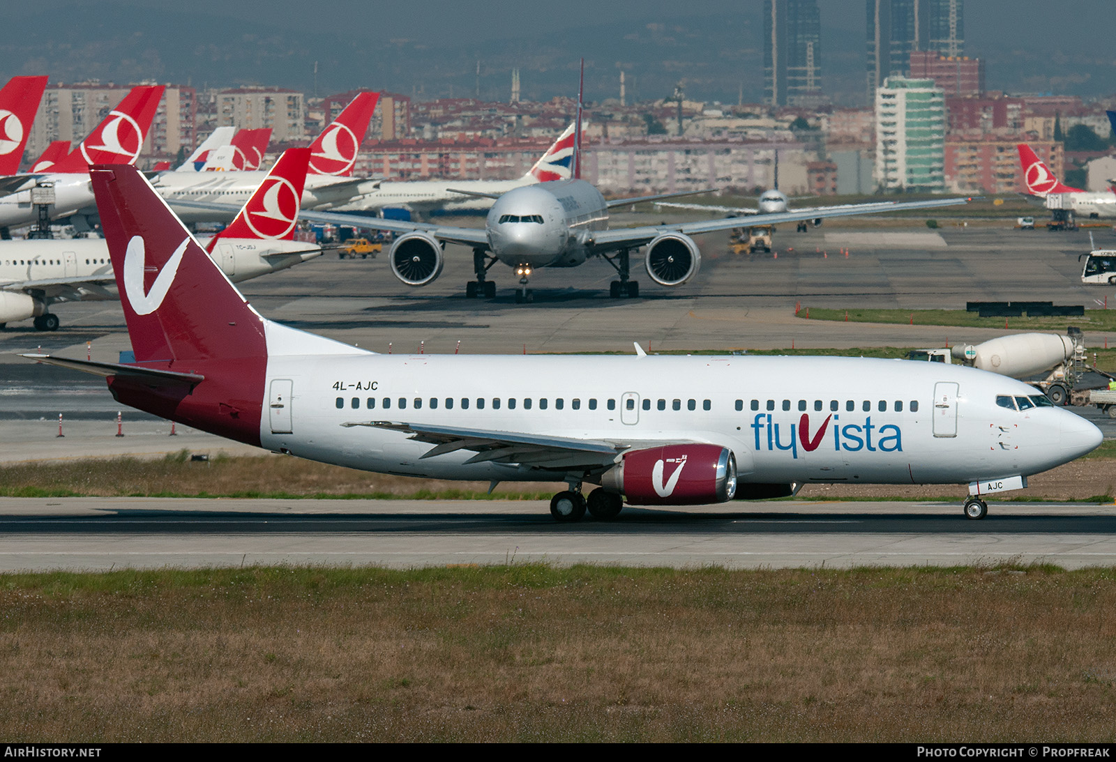 Aircraft Photo of 4L-AJC | Boeing 737-33R | FlyVista | AirHistory.net #583221