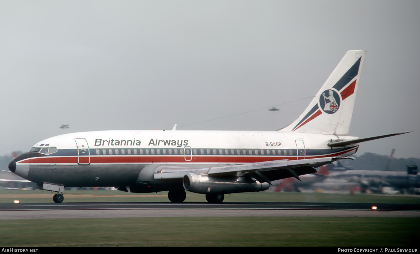 Aircraft Photo of G-BADP | Boeing 737-204/Adv | Britannia Airways | AirHistory.net #583222