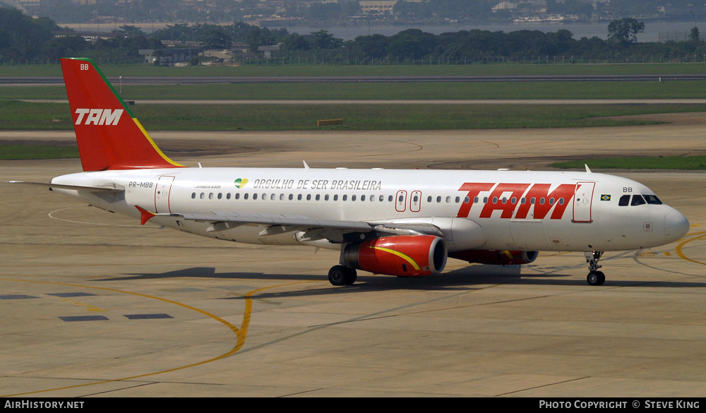 Aircraft Photo of PR-MBB | Airbus A320-232 | TAM Linhas Aéreas | AirHistory.net #583242