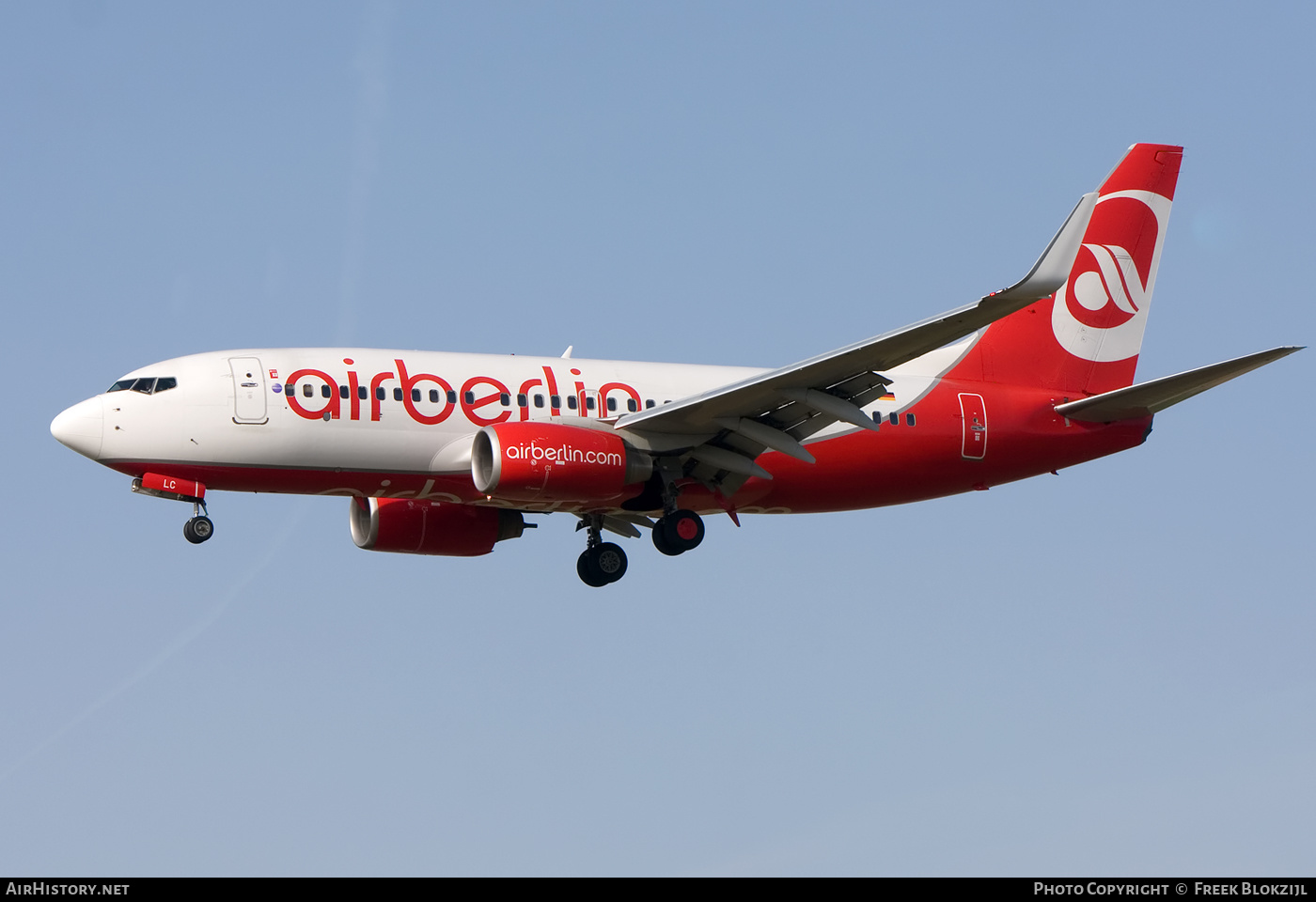 Aircraft Photo of D-ABLC | Boeing 737-76J | Air Berlin | AirHistory.net #583266