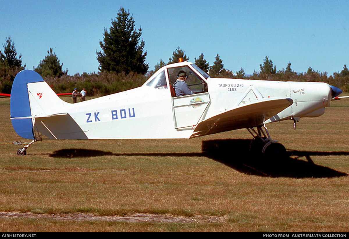 Aircraft Photo of ZK-BOU | Piper PA-25-150 Pawnee | Taupo Gliding Club | AirHistory.net #583286