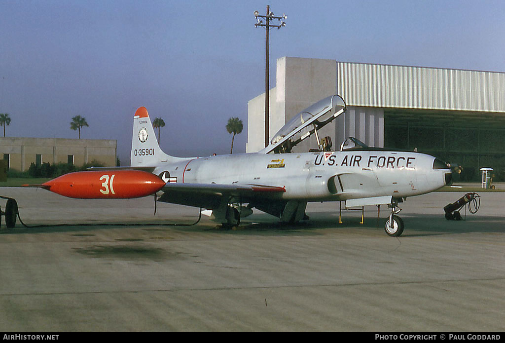 Aircraft Photo of 53-5901 / 0-35901 | Lockheed T-33A | USA - Air Force | AirHistory.net #583289