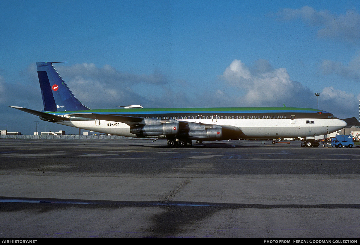 Aircraft Photo of S2-ACG | Boeing 707-349C | Bangladesh Biman | AirHistory.net #583295