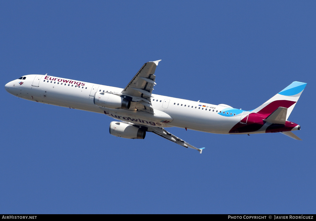 Aircraft Photo of D-AIDQ | Airbus A321-231 | Eurowings | AirHistory.net #583300