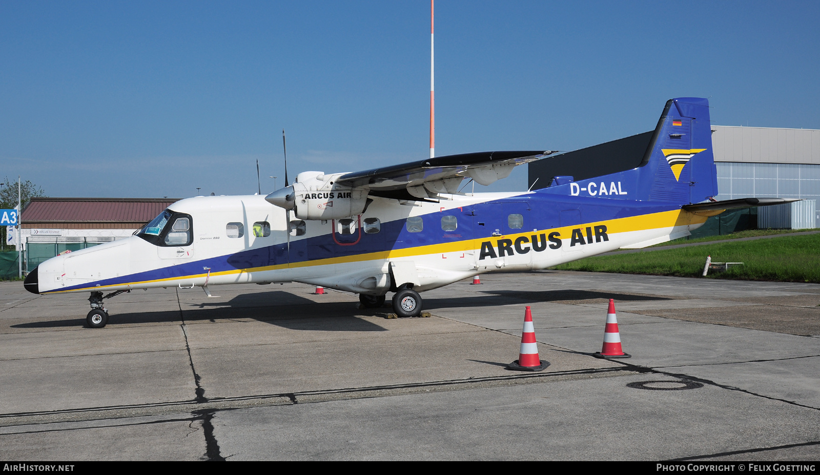 Aircraft Photo of D-CAAL | Dornier 228-212 | Arcus Air | AirHistory.net #583309