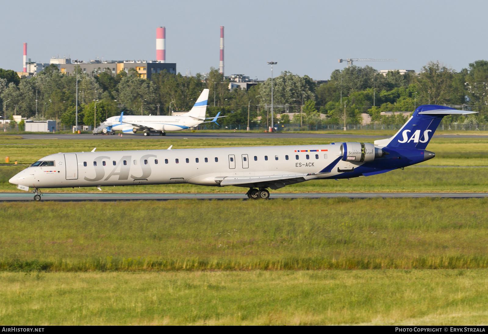 Aircraft Photo of ES-ACK | Bombardier CRJ-900LR (CL-600-2D24) | Scandinavian Airlines - SAS | AirHistory.net #583327