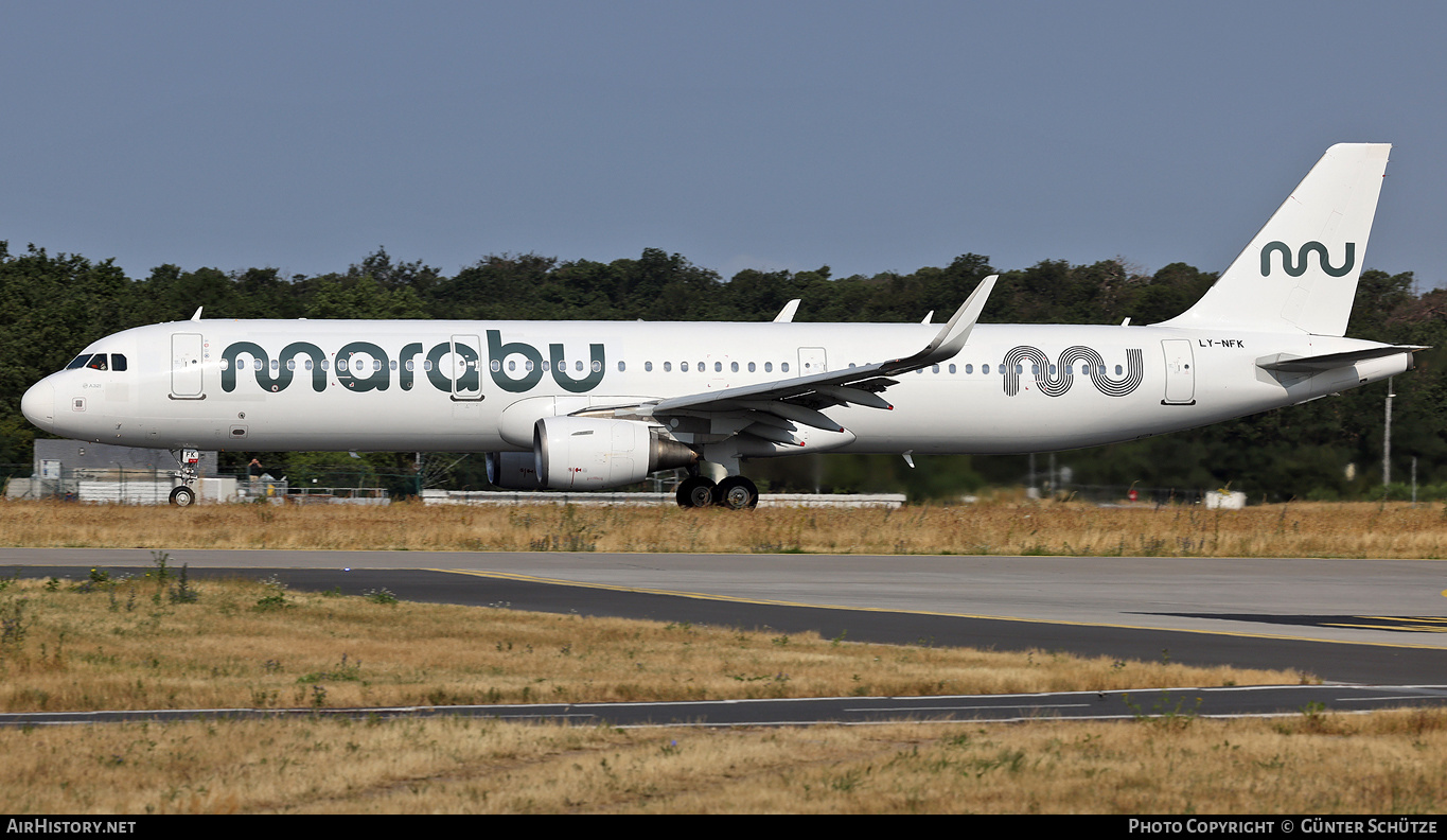 Aircraft Photo of LY-NFK | Airbus A321-211 | Marabu Airlines | AirHistory.net #583338