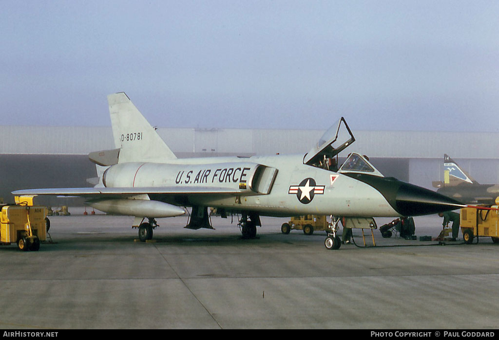 Aircraft Photo of 58-0781 / 0-80781 | Convair F-106A Delta Dart | USA - Air Force | AirHistory.net #583370