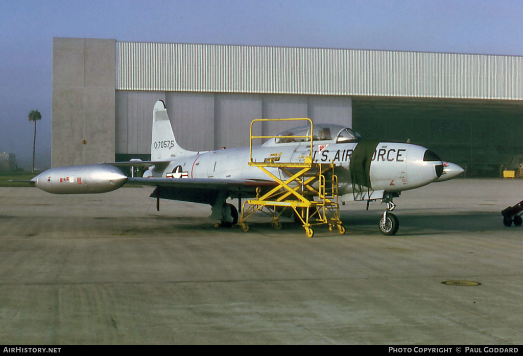 Aircraft Photo of 57-575 / 0-70575 | Lockheed T-33A | USA - Air Force | AirHistory.net #583372