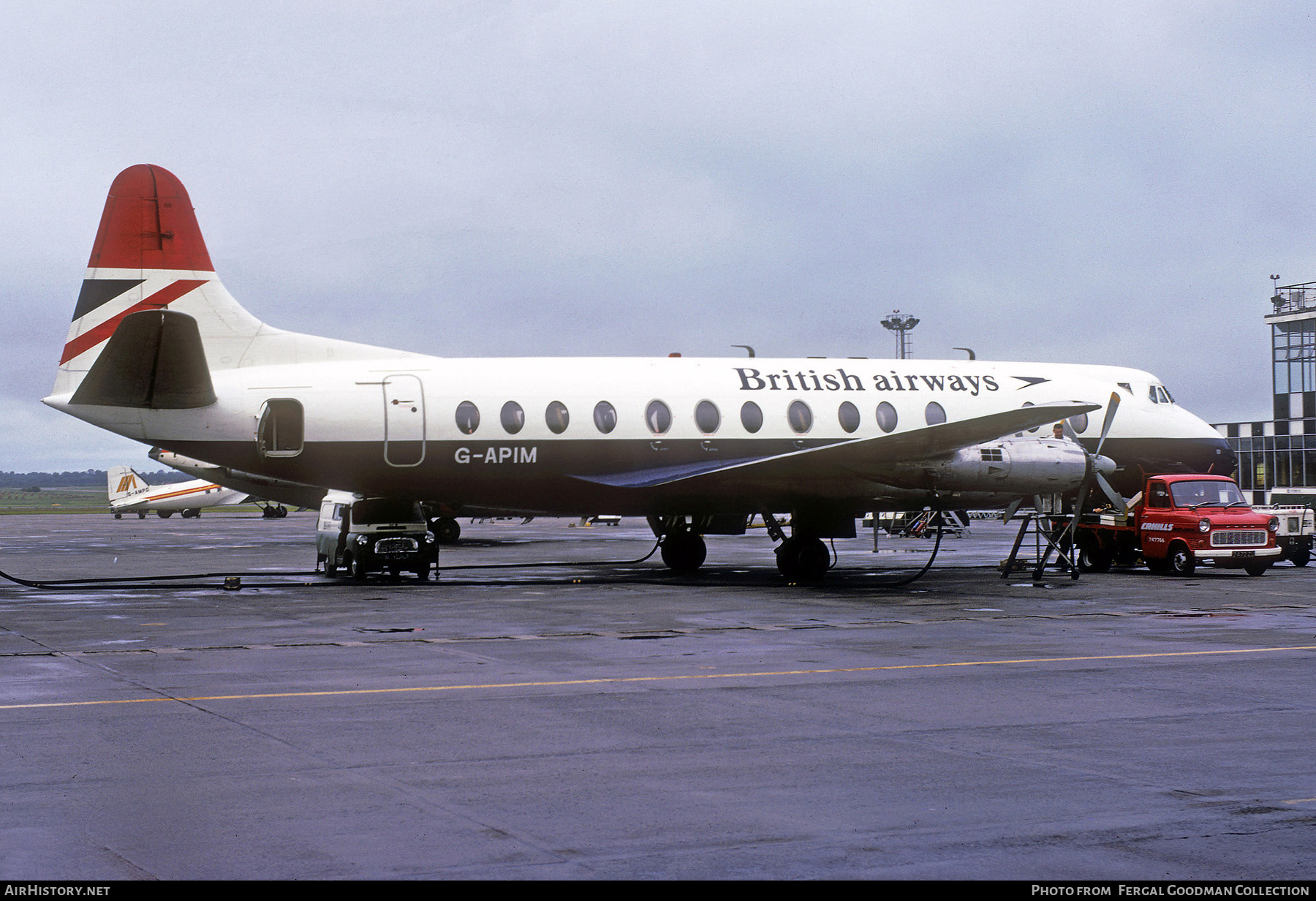 Aircraft Photo of G-APIM | Vickers 806 Viscount | British Airways | AirHistory.net #583374