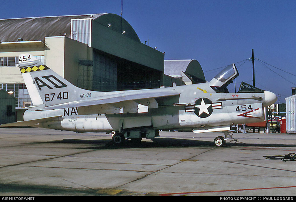 Aircraft Photo of 156740 / 6740 | LTV A-7C Corsair II | USA - Navy | AirHistory.net #583381