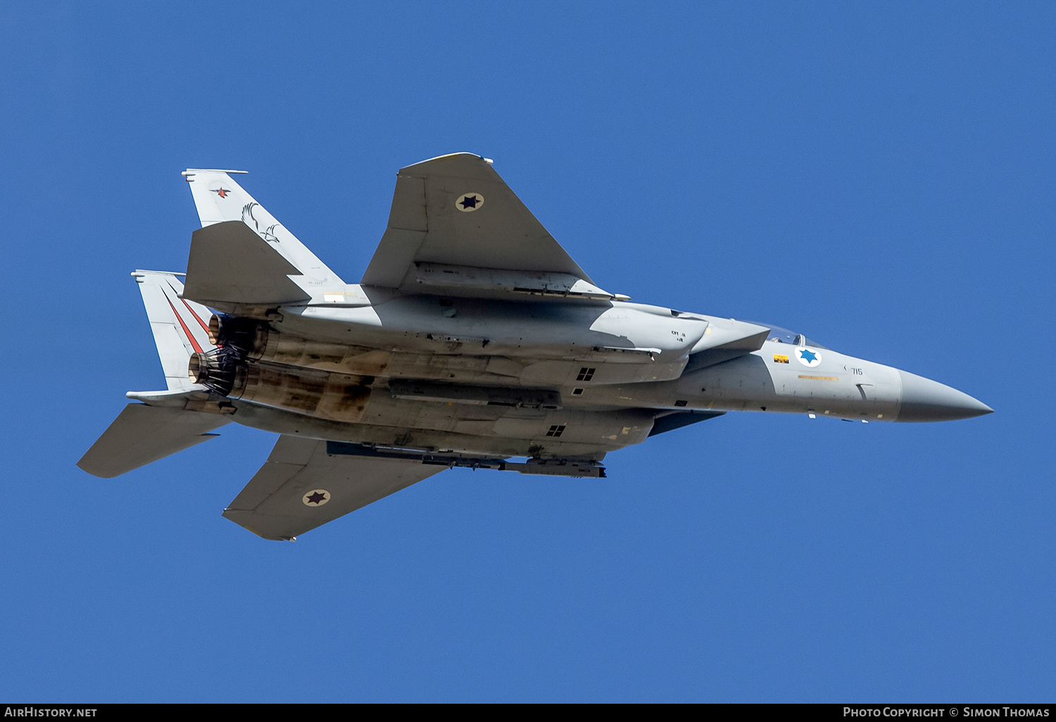 Aircraft Photo of 715 | McDonnell Douglas F-15D Baz | Israel - Air Force | AirHistory.net #583407