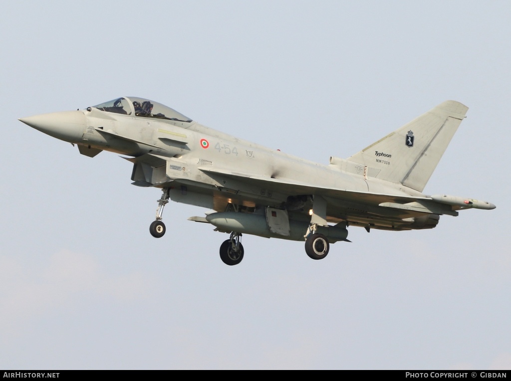 Aircraft Photo of MM7310 | Eurofighter EF-2000 Typhoon S | Italy - Air Force | AirHistory.net #583424