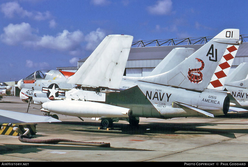 Aircraft Photo of 156747 | LTV A-7C Corsair II | USA - Navy | AirHistory.net #583429
