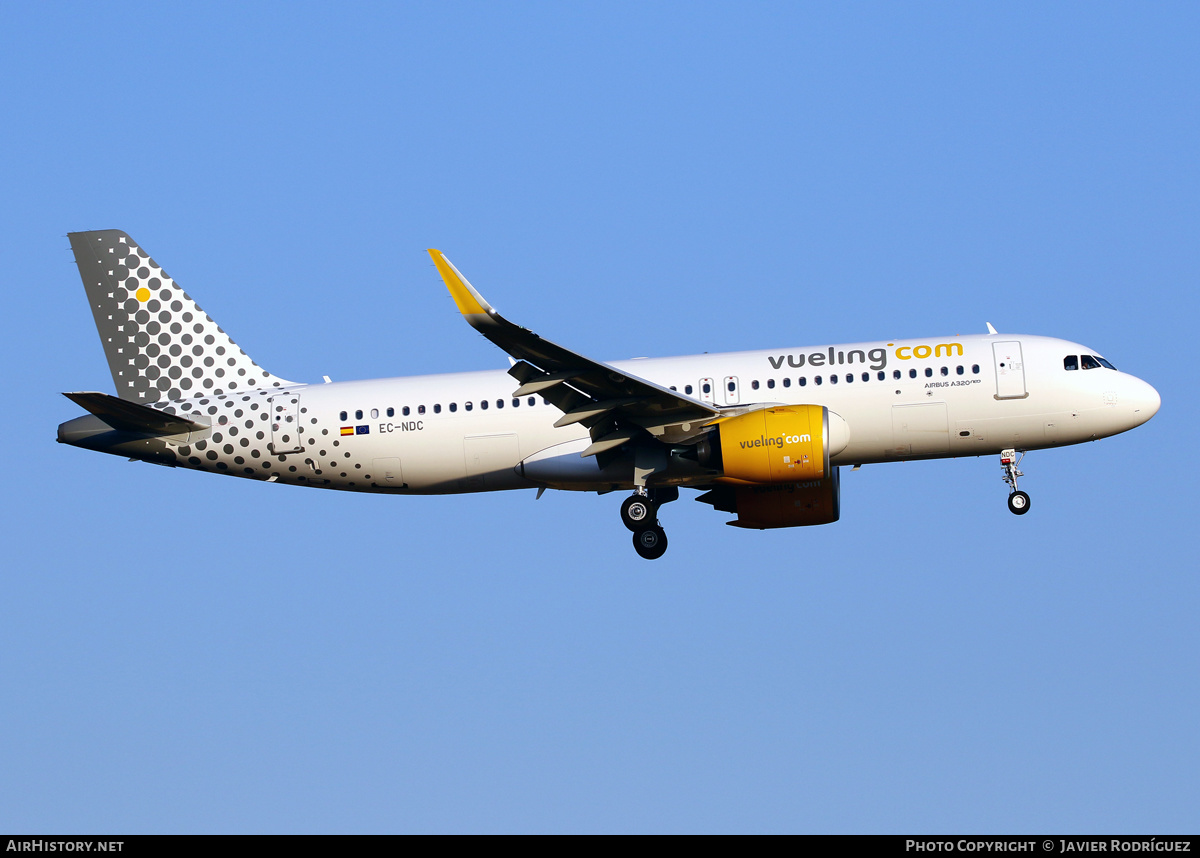 Aircraft Photo of EC-NDC | Airbus A320-271N | Vueling Airlines | AirHistory.net #583436