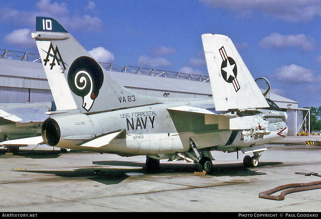 Aircraft Photo of 157455 | LTV A-7E Corsair II | USA - Navy | AirHistory.net #583440