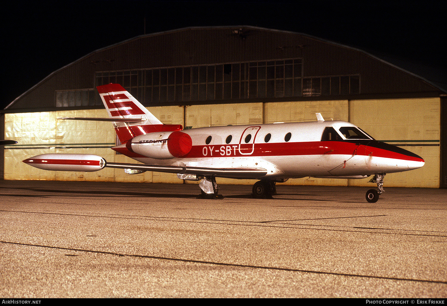 Aircraft Photo of OY-SBT | Aerospatiale SN-601 Corvette 100 | Sterling Airways | AirHistory.net #583460