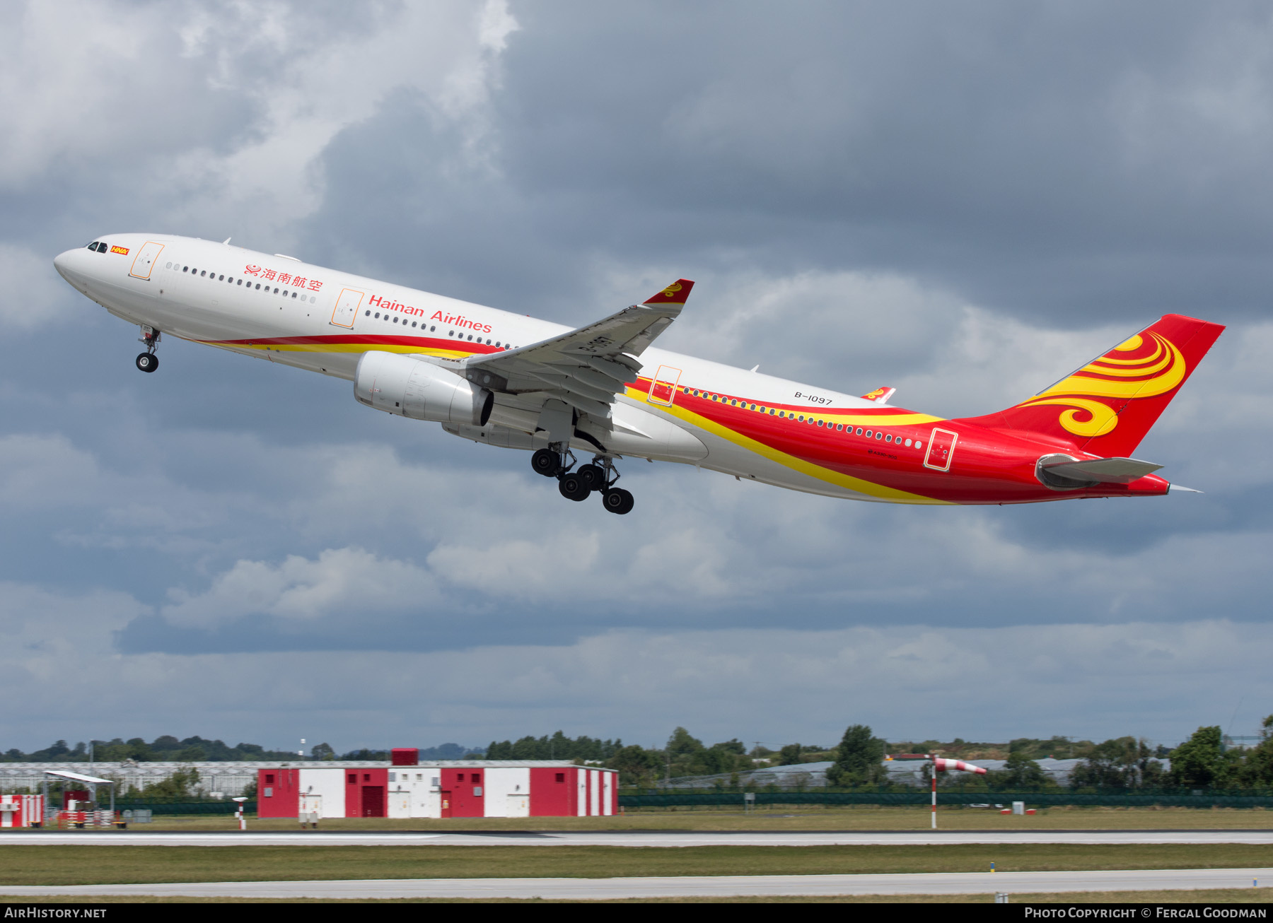 Aircraft Photo of B-1097 | Airbus A330-343E | Hainan Airlines | AirHistory.net #583464