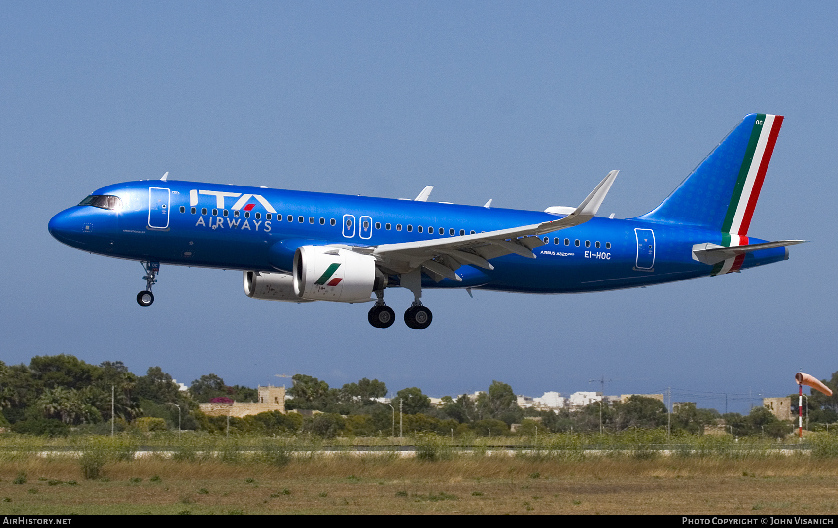 Aircraft Photo of EI-HOC | Airbus A320-272N | ITA Airways | AirHistory.net #583484
