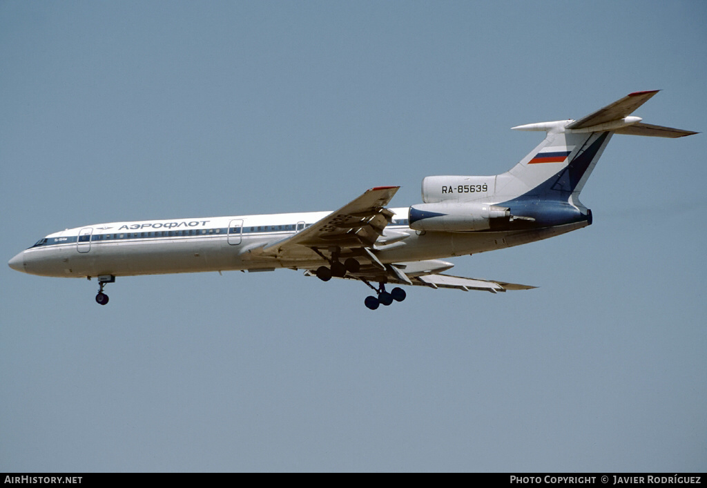 Aircraft Photo of RA-85639 | Tupolev Tu-154M | Aeroflot | AirHistory.net #583493