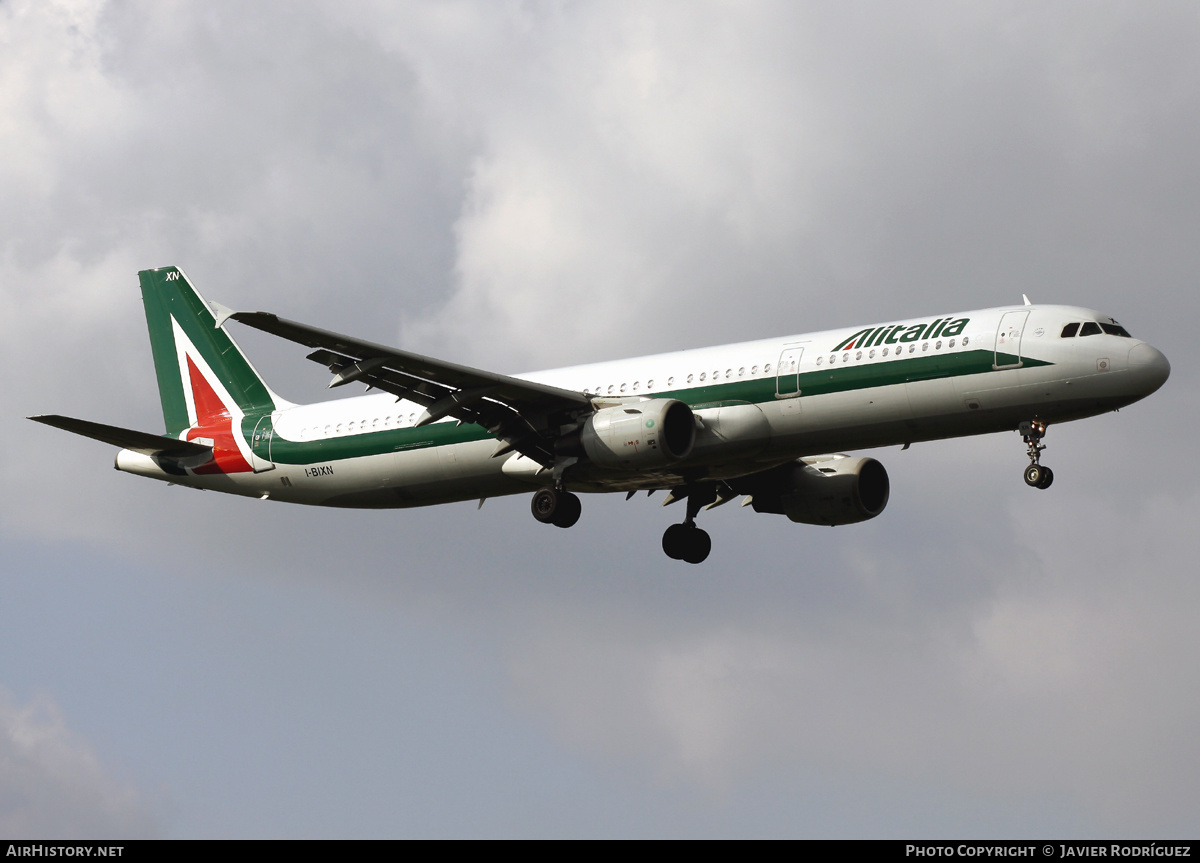 Aircraft Photo of I-BIXN | Airbus A321-112 | Alitalia | AirHistory.net #583494
