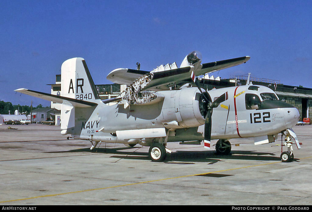 Aircraft Photo of 152840 / 2840 | Grumman S-2G Tracker (G-121) | USA - Navy | AirHistory.net #583497