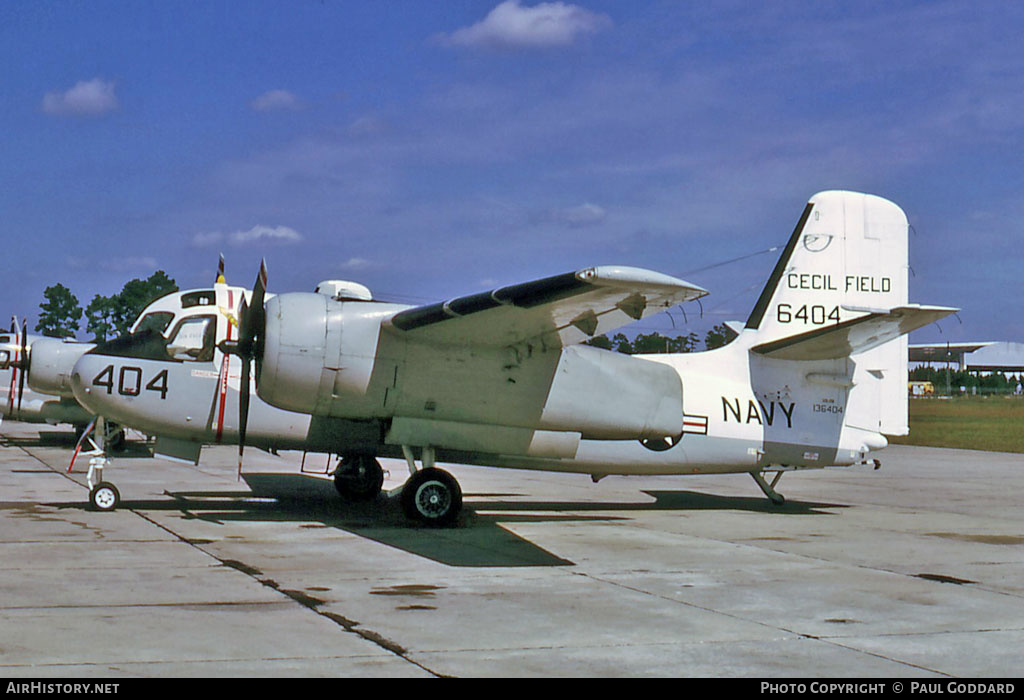 Aircraft Photo of 136404 | Grumman US-2B Tracker (G-89) | USA - Navy | AirHistory.net #583501