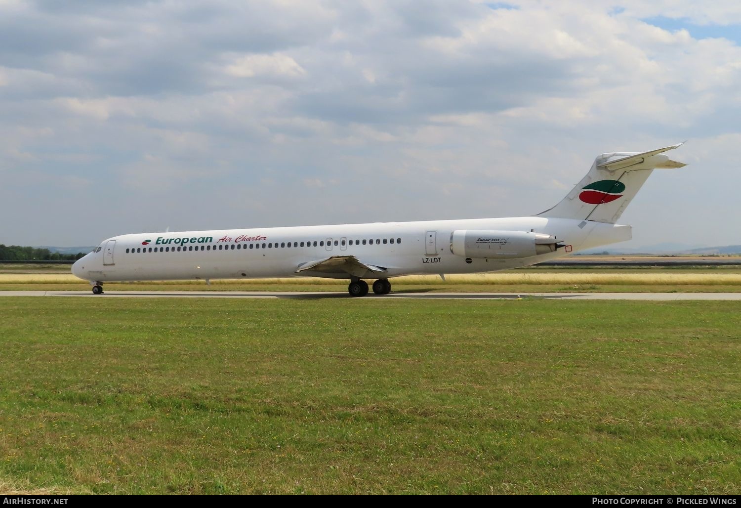 Aircraft Photo of LZ-LDT | McDonnell Douglas MD-82 (DC-9-82) | European Air Charter | AirHistory.net #583506