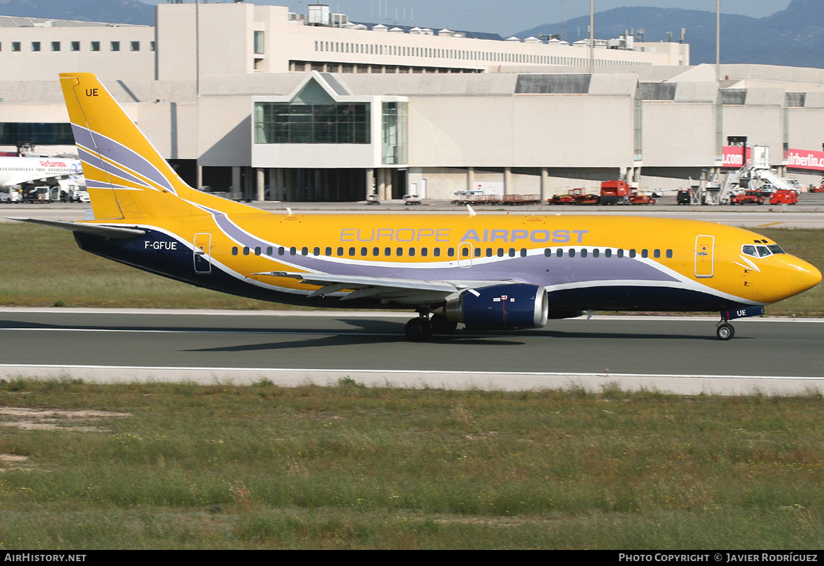Aircraft Photo of F-GFUE | Boeing 737-3B3(QC) | Europe Airpost | AirHistory.net #583508