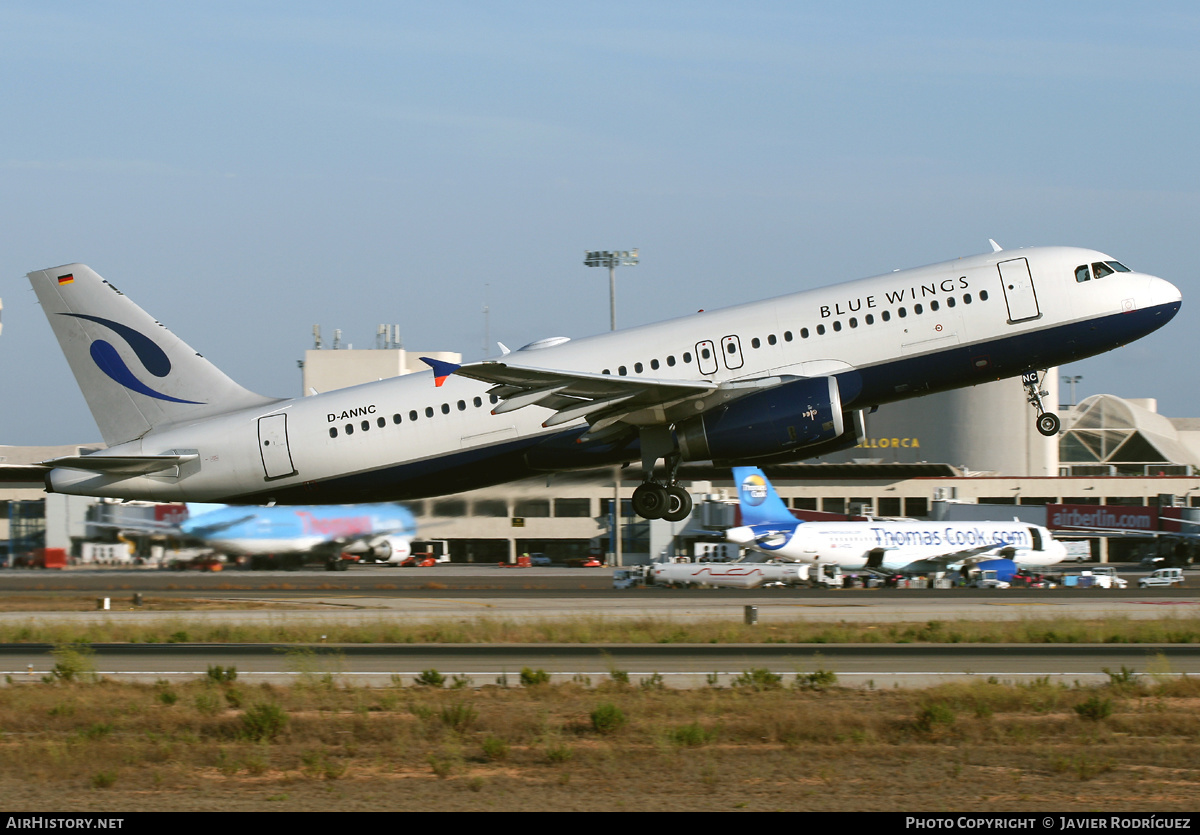 Aircraft Photo of D-ANNC | Airbus A320-232 | Blue Wings | AirHistory.net #583509
