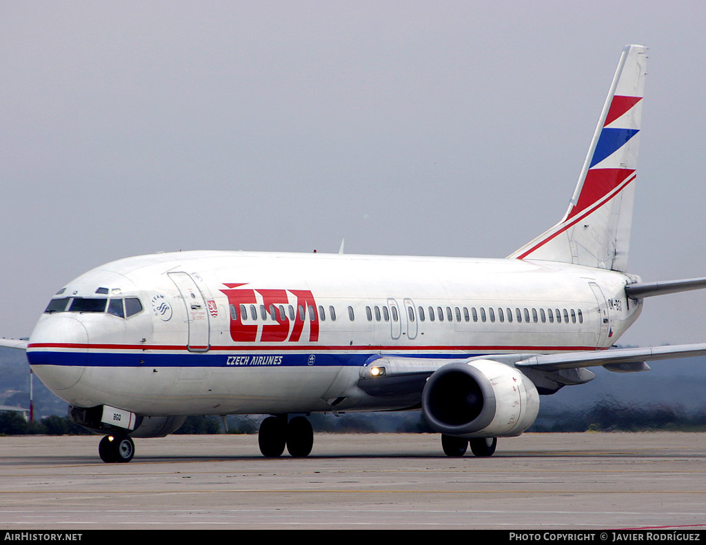 Aircraft Photo of OK-BGQ | Boeing 737-43Q | ČSA - Czech Airlines | AirHistory.net #583510