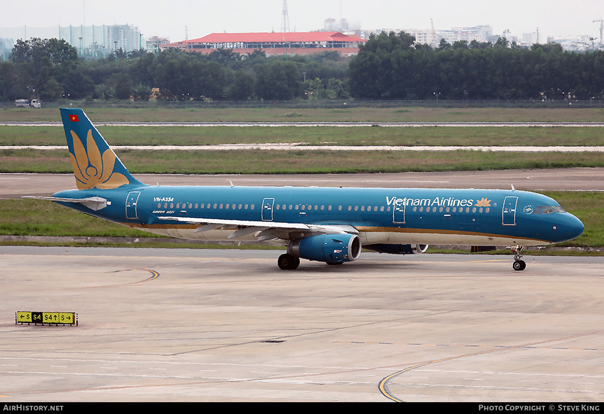 Aircraft Photo of VN-A334 | Airbus A321-231 | Vietnam Airlines | AirHistory.net #583515
